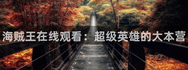 歪歪汗汗漫画sss在线看：海贼王在线观看：超级英雄的大本营